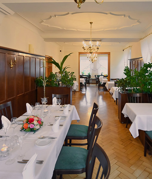 Unser Restaurant: urgemütlich und heimelig